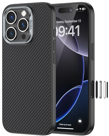 BENKS ArmorPro for iPhone 16 Pro Max Case, Compatible with MagSafe, Integrated Camera Control Cover, Shockproof Drop Protection Phone Case for 16 Pro Max, Built with Kevlar 600D Fiber and TPU