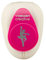 Vaessen Creative 21435-010 Motivstanzer, Medium Stanzer Ballerina, Ausstanzung 2,5 cm Weit, Metall, lila, 6.5 x 4.5 x 4.4 cm