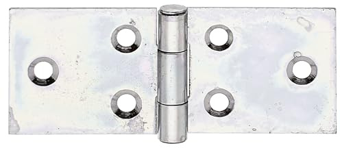 Alberts 346867 Tischband | mit vernietetem Edelstahlstift | sendzimirverzinkt | 25 x 61,2 mm