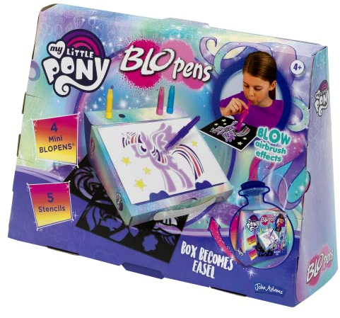 John Adams | BLOPENS® My Little Pony Creative Case: Blow airbrush effects | Arts & crafts | Ages 4+