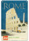 Pacifica Island Art Fine Art Print Rom, Italien - Das Kolosseum, Flavian Amphitheatre - BEA (British European Airways) - Vintage Flugzeug Poster von Hugh Casson 1955 8 x 12 in Tin Sign Mehrfarbig