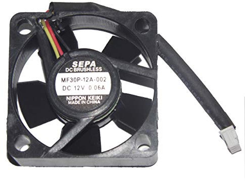 zyvpee MF30P-12A-002 Ventilateur 3 Fils 3 cm 30 x 10 x 10 mm 12 V 0,06 A