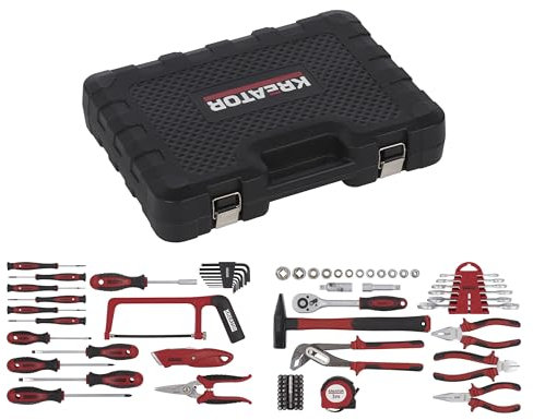 Kreator KRT951012 KRT951012-Herramienta Set 83pzs, Mehrfarbig