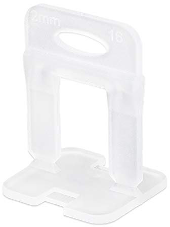 OGORI Lot de 300 croisillons pour carrelage de 2 mm et de 100 cales réutilisables avec une pince de nivellement