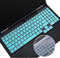 2 Pack Keyboard Cover Skin for Lenovo Legion 7i Gaming Laptop and Legion 3i, Lenovo Legion 5 Keyboard Protector，Lenovo Legion 5 Series 5i 5p 5pi 15.6 and 17.3(Mint+Clear)