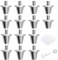 Artanchao Tacos de Aluminio para Botas de Fútbol, Repuesto M6 11 mm/13 mm/15 mm, 100 % Aluminio, Incluye Llave, Compatible Nike, Puma
