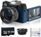 Acuvar Fotocamera digitale 4K 56MP per fotografia, fotocamera Vlogging per YouTube con schermo flip da 3,0'' 180°, WiFi, zoom digitale 16x, obiettivo grandangolare e macro, batteria ricaricabile