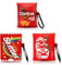 TAOCHEN Airpods Hülle Silikon Lustige Stoßfeste Hülle Kompatibel für Apple Airpods 1&2 [3P] (Doritos/Skittles/Kitkat)