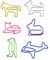 30 Stück Büroklammern Aus Metall, Büroklammern Motiv Tiere Cartoon Bunt Tier Design Büroklammern Neuartige Formen Büroklammern Lesezeichen Für Büro Schule Schreibwaren Dokumente Gifts For Children