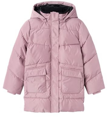 NAME IT Mädchen Nkfmedow03 Jacket Long Fo Noos Steppjacke, Grape Shake, 146