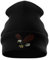 Eagles Beanie Mütze für Herren, Philadelphia Fußballmütze, voll bestickte Mütze, Philadelphia Geschenke, Schwarz, Einheitsgröße