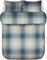 Marc O' Polo Flanell-Bettwäsche-Garnitur Phia Farbe Stormy Blue Größe 135x200+80x80 Kariert Winterbettwäsche