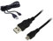 Logilink - Cable de Charge USB Manette Xbox One 3 Mètres