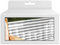 bambus-discount.com Balkonbespannung günstig aus PP Material, 90x500cm, grau/weiß - Sichtschutz für den Balkon Balkon Sichtschutzstoff - Balkonbespannung