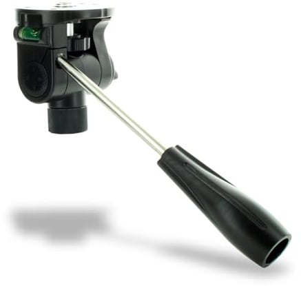 hedue® Winkeladapter WA1 - Stativkopf Neigungsadapter für Kreuzlinienlaser, Stativ Adapter für Neigungen bis 90°