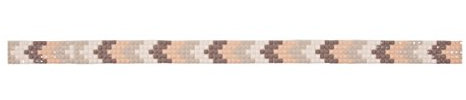 ESSENTIAL| Iron-on Trim| Mosaic Tile| 10m x 8mm| Pastel Pink| ET657PNK