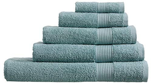 Olivia Rocco Egyptian Cotton Towels, Home Collection Towel 500 GSM, Hand Towel Duck egg