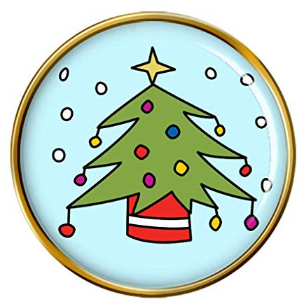 Giftshop UK Weihnachtsbaum Anstecker