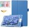 QYiiD Funda para ASUS ZenPad 3S 10 Z500M/ZenPad Z10 ZT500KL, Ultra Delgada Cover Carcasa con Soporte Función de Auto-Sueño/Estela para ZenPad 3S 10/Verizon Z10 9.7-Pulgadas Tablet, Azul Claro