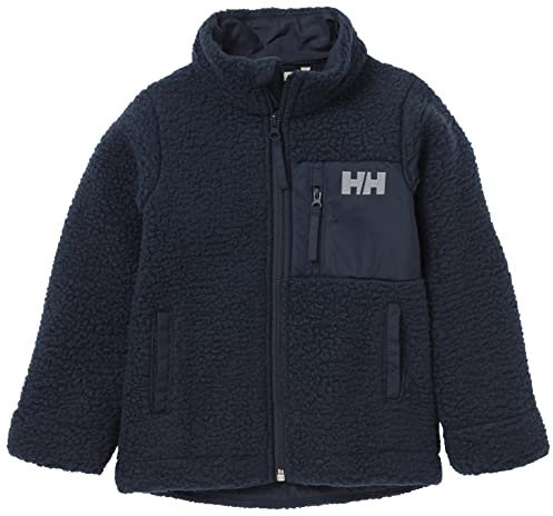 Helly Hansen Unisex Bambini Kids Champ Pile Jacket, Blu, 6