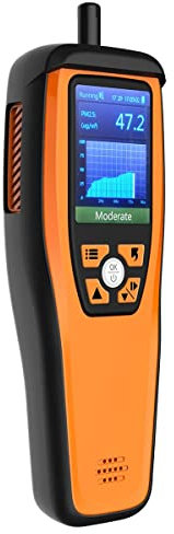 Temtop Air Quality Monitor for CO2 PM2.5 PM10 Particles Detector Temperature Humidity Display Audio Alarm Recording Curve, Data Export, M2000C 2nd