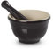 Le Creuset Mörser aus Steinzeug, 360 g, 300 ml, Schwarz glänzend, 81209301400003