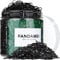 FANDAMEI 2000 Stück Haargummi, Mini Haargummis Mädchen Dünne Haargummis Gummi Haarbänder Boxed für Frauen Mädchen Haarstyling Flechten Schwarz