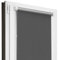 Estika Verdunklungsrollo Thermorollo ohne Bohren - 55 cm x 120 cm - Graphit - 13 Stoff Farben, Rollos für Fenster ohne Bohren, Klemmfix rollos für Fenster innen (55 cm Stoffbreite)