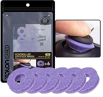 TALONGAMES Anelli di precisione per joystick, mira assistere al controllo del movimento del bersaglio, compatibili con PS5, PS4, Xbox Series X/S, Xbox One, Xbox 360, Switch Pro e controller Scuf