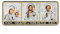 NKlaus Ikone Auto Triptych GM Von Kazan - Jesus Cristus - Hl. Nikolaus orthodox 11330