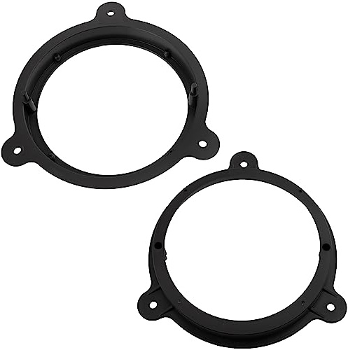 AERZETIX – C11568 – 2er-Satz Adapter/Halterungen für autolautsprecher Ø165 mm – montageseite an der vordertür – kompatibel mit Dacia Dokker Lodgy Logan Sandero, Nissan Qashqai, Renault