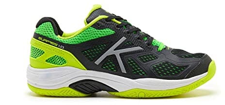 KELME - Zapatilla pádel Surpass Hombre Lima/Marino - Surpass para: Hombre Color: Negra Lima Talla: 43