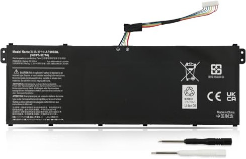 K KYUER 53Wh AP20CBL Battery for Acer Swift 3 SF314-43 SF314-511 Aspire 5 A515-45 A515-46 A515-56 A515-56T A515-56G 7 A715-43G Vero AV15-51 TravelMate P2 214-41-G3 TMP214-41-G3 Spin B3 B311RNA-32