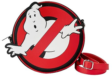 Loungefly Sony Ghostbusters No Ghost Logo Crossbody Geldbörse, Schwarz, Einheitsgröße