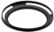Toileum Paraluce cavo da 77 mm, paraluce curvo ventilato da 77 mm, paraluce in metallo da 77 mm per paraluce largo 77 mm (nero)
