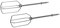 Rührhaken kompatibel mit/Ersatzteil für Grundig 9178024150 GMS3680 HM7140 BL7180 Handmixer