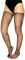 Mona's Choice Herren Sissy Panties Strumpfgürtel, Strumpfstrümpfe und Oberschenkelstrümpfe (Gürtel und Strümpfe separat erhältlich), Schwarz, Large