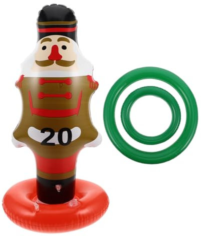Milisten Jouets de Lancer de Casse-Noisettes Jeux de Noël Décoration Jeu de Fête de Noël pour Garçons Et Filles Adultes