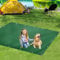 Bâche Voiture Piscine 4x6 m 500g/m² Multi-usages Imperméable Abri de Randonnée Léger Imperméable à l'eau LXX94W, Vert