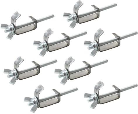 Talea Clips de fregadero para cocina, abrazaderas de clip, 8 soportes de fijación para fregadero, QC017C002-U