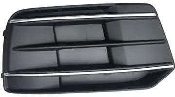 Compatibile for Audi Q5 Q5L 2018 2019 2020 Accessori for auto Paraurti anteriore Fendinebbia Copertura della lampada Griglia Telaio della lampada di ricambio(Right)