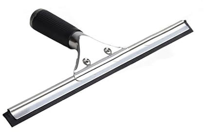 25/35CM Glass Cleaner Squeegee for Home & Bathroom - Window Cleaning Scraper with Water Wiper Blade 1pc - Perfect for Shower & Glass Surfaces