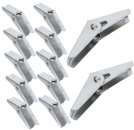 LAPYAPPE 12 Stück Dübel für Gipskarton Hohlraumdübel mit Flexibler Anwendung für Lampen Wandmontagen Einfache Installation für Sicheren Halt