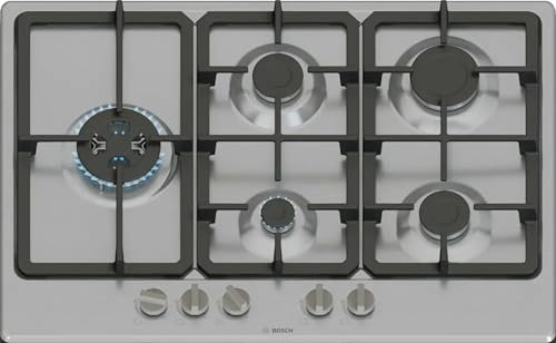 PGM7B5K90 - Cocina 5 fuegos gas, 75 x 52 cm, Inox