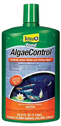 TetraPond Algae Control Treatment For Use With Fish & Plants, 33.8-Ounce