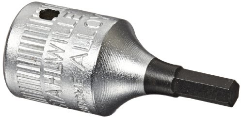 Stahlwille STW44K3 1/4-Inch Drive 3 mm Short In-Hex Socket - Silver