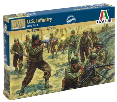 Italeri - I6120 - Maquette - Figurine - Infanterie U S - Echelle 1:72