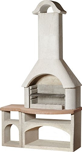 Buschbeck Grillkamin Bozen, 1 Stück, Weiß-Terra, 90076.000