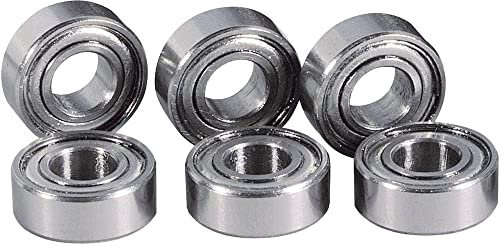 Reely 4X 295620 + 4X 295655 Tuningteil Kugellager-Satz Touring Car