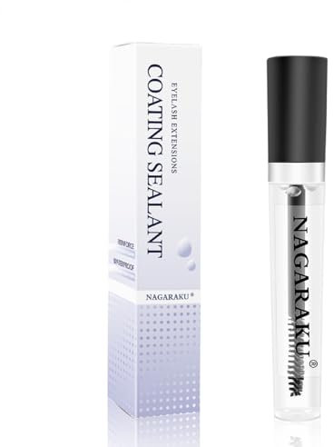 NAGARAKU Wimpern Coating Versiegelung 10ml Wimpern Styling Gel Wimpern Raincoat Klare Mascara Manga Lash Primer Wasserfester Versiegler Gel Coating Mascare Wimpernspitzenverstärkung Stabiles Curl Gel